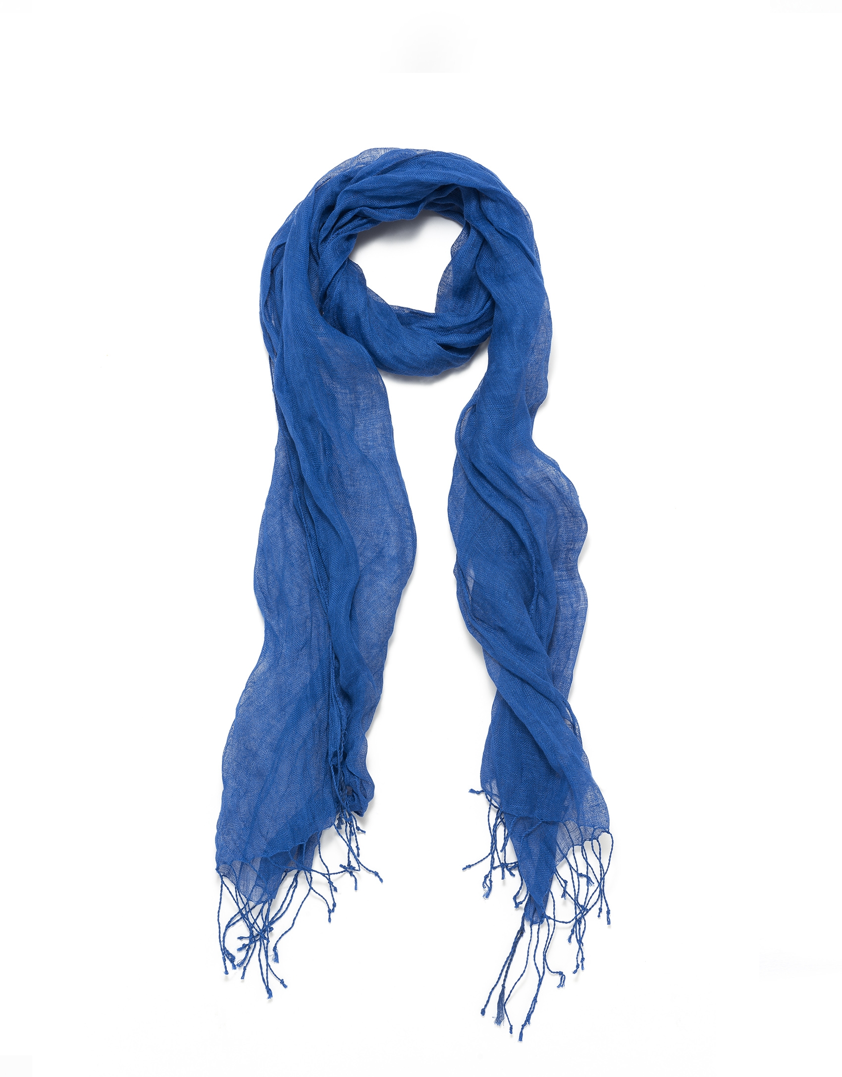 Foulard azul cobalto