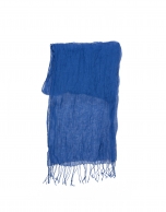 Foulard azul cobalto