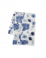 Foulard estampado flores