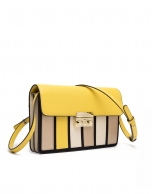 Bolso Shoulder/Clutch Geraldine amarillo