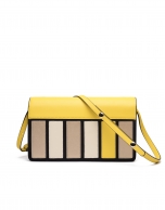 Bolso Shoulder/Clutch Geraldine amarillo