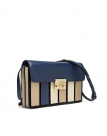 Bolso Shoulder/Clutch Geraldine azul