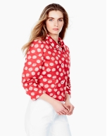 Red polka dot jacket