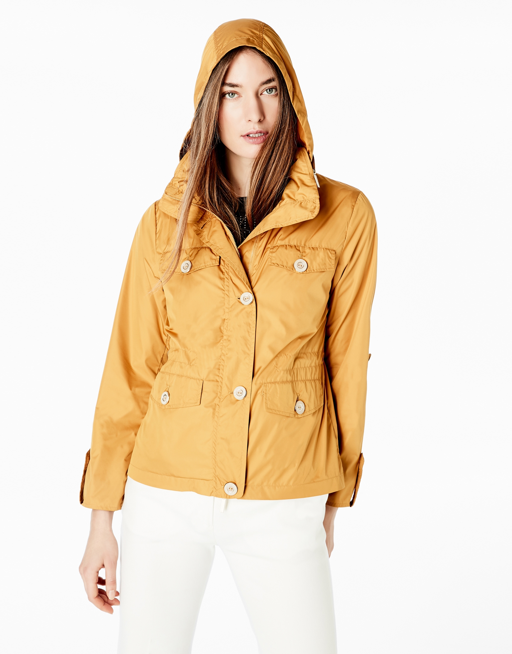 Amber short windbreaker