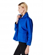 Cobalt blue windbreaker