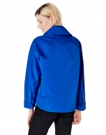 Cobalt blue windbreaker