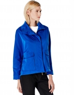 Cobalt blue windbreaker