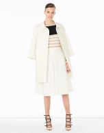 Beige short coat