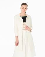 Beige short coat