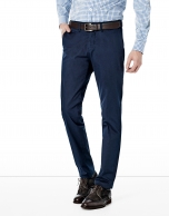 Navy blue chino cotton pants