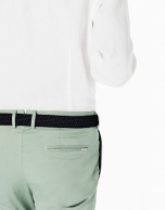 Light green chino pants