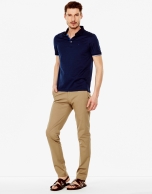 Khaki dressy chino pants