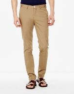 Khaki dressy chino pants