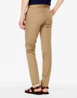 Khaki dressy chino pants