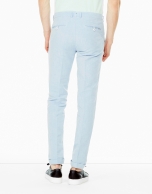 Light blue linen pants