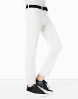 Ivory pants with 5 pockets