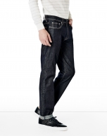 Pantalón vaquero regular fit azul oscuro