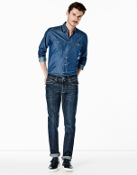 Jeans sport shirt