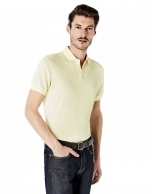 Polo piqué amarillo