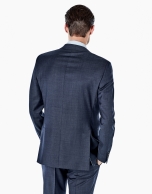 Blue slim fit suit