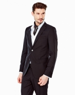 Black slim fit suit