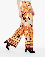 Print palazzo pants