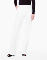 White suit pants