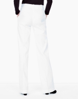 White suit pants