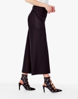 Black culottes