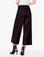 Pantalón culotte negro