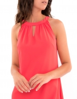 Petunia halter top dress