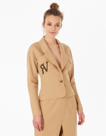 Hazelnut short jacket