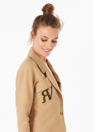 Hazelnut short jacket