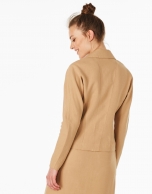 Hazelnut short jacket