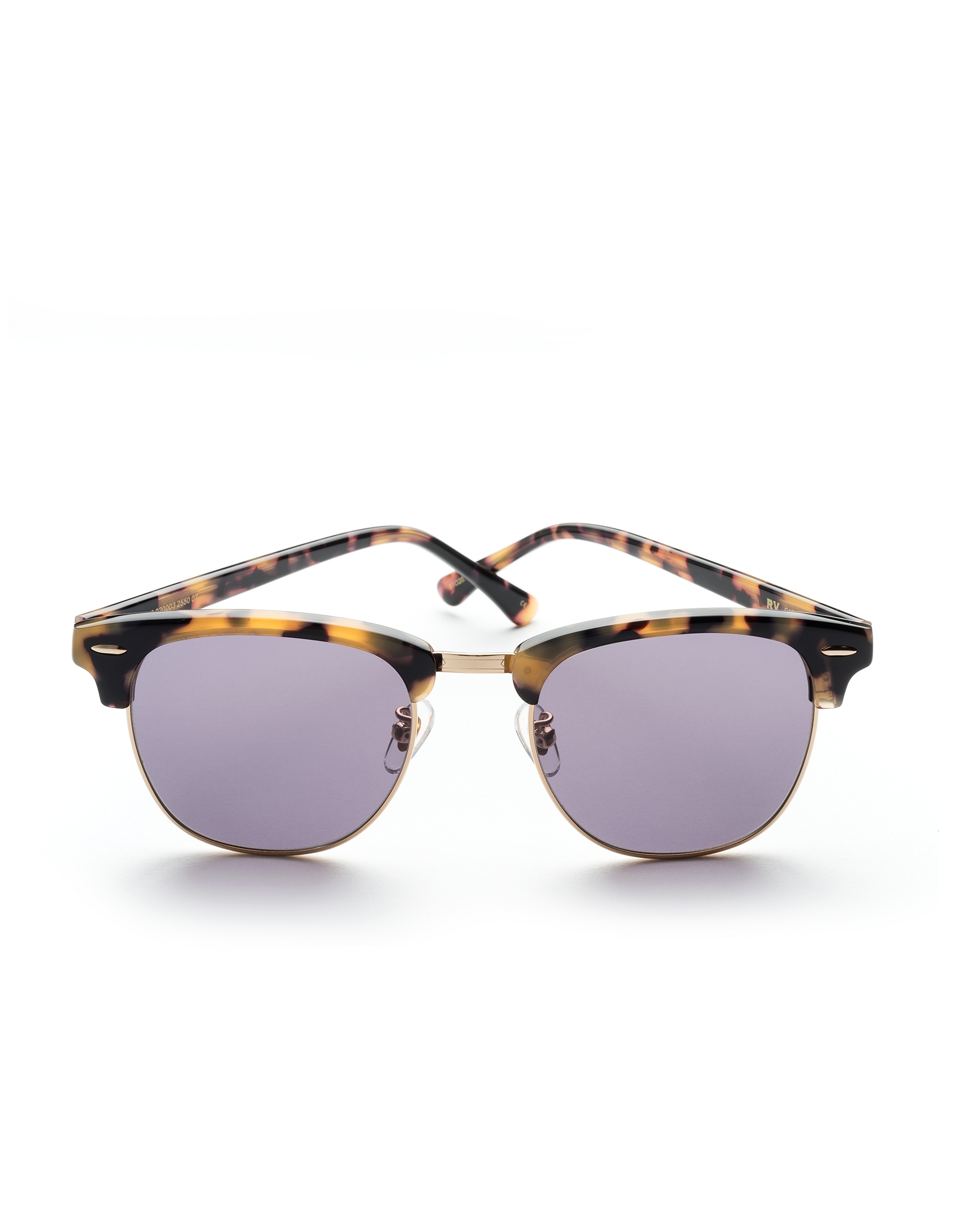 Yellow tortoise Retro sunglasses