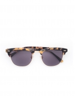 Yellow tortoise Retro sunglasses