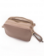 Bolso bandolera piel topo Taylor