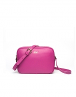 Dark orchid Taylor leather shoulder bag