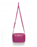 Dark orchid Taylor leather shoulder bag