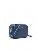 Bolso bandolera piel azul marino Taylor