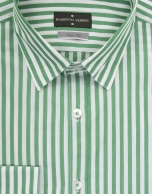 Camisa rayas verdes y blancas