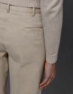 Ivory straight pants