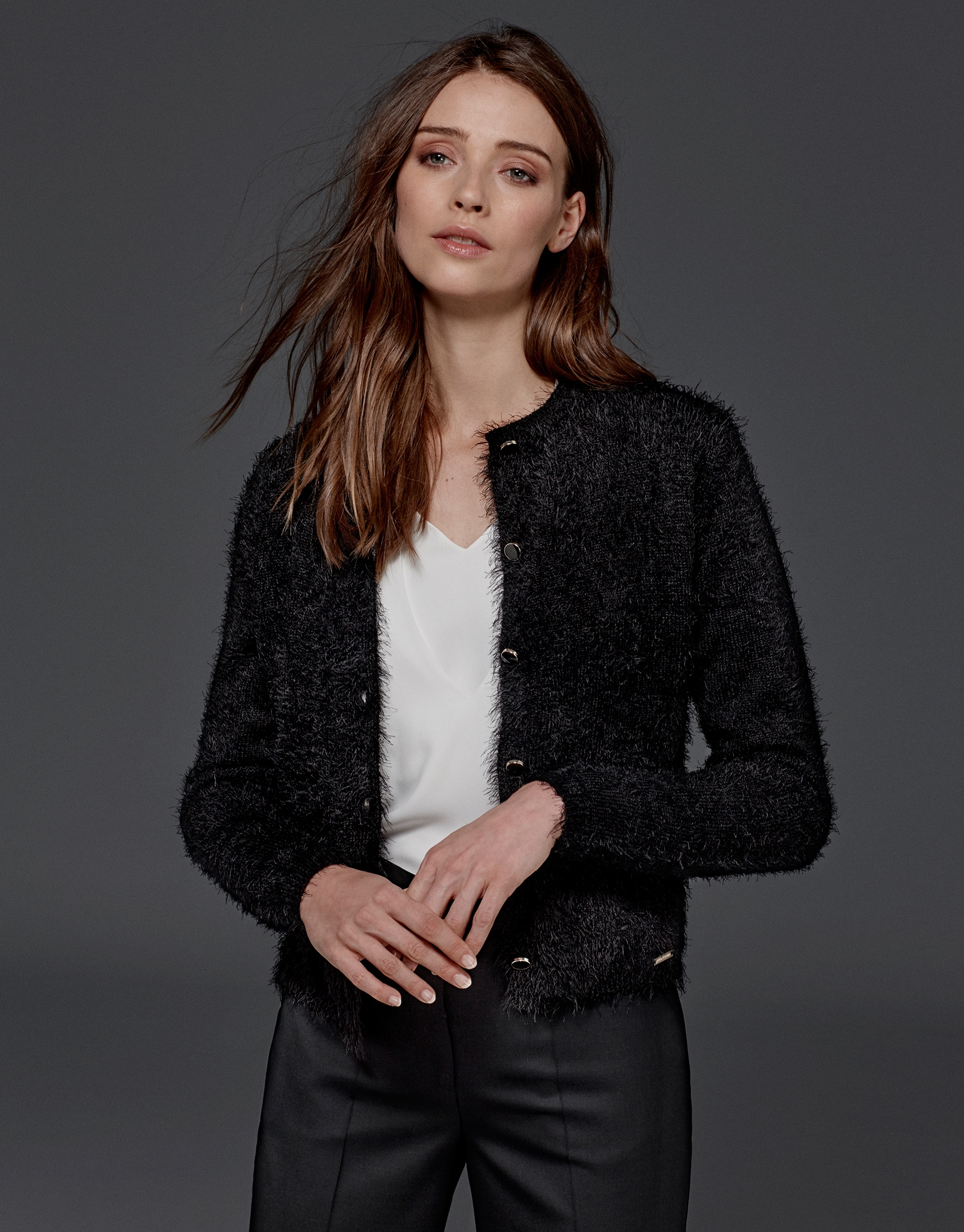 Black short jacket 