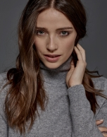 Gray turtle neck sweater