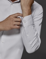 Gray dress shirt