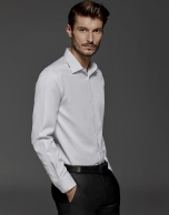 Gray dress shirt