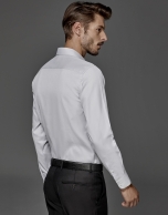 Gray dress shirt