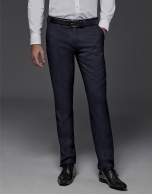 Navy blue wool dress pants 