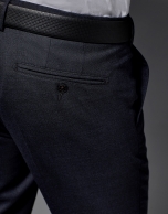 Navy blue wool dress pants 