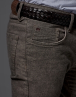 Mink-colored pants with 5 pockets